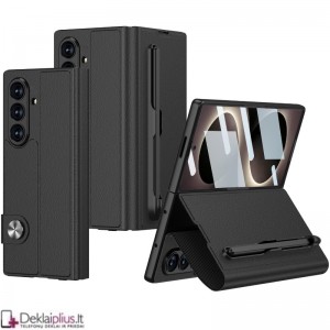 Odinis atverčiamas dėklas - juodas (Samsung Galaxy Z Fold 8 Ultra)